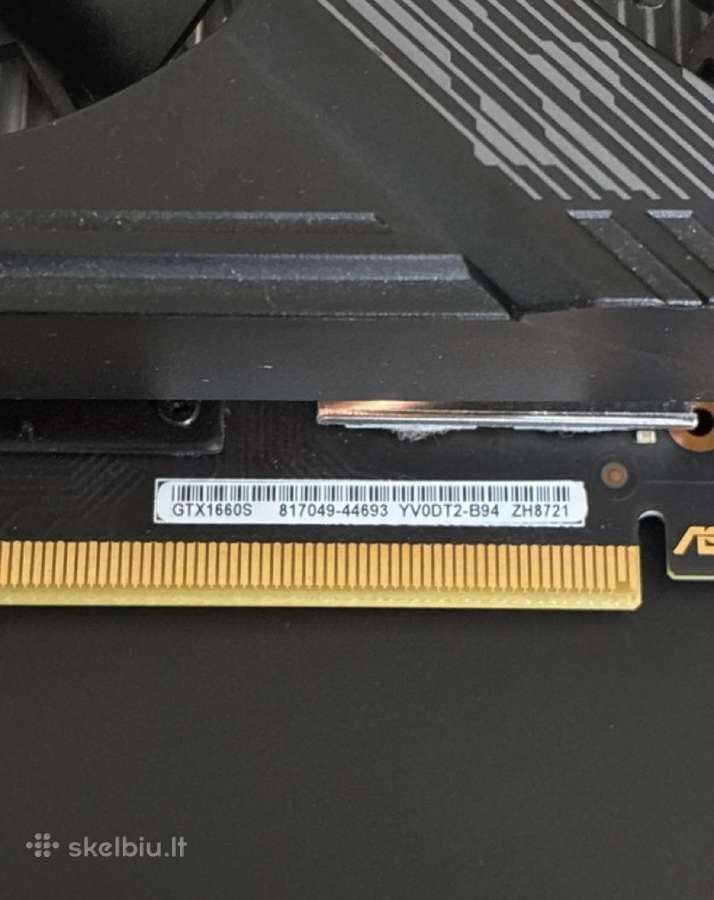 Gtx 1660super Asus Tuf Gaming - nuotraukos Nr. 5