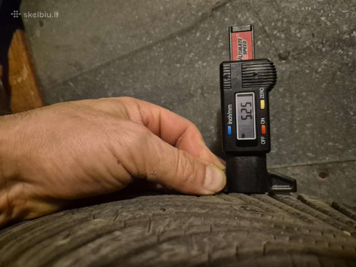 Žieminės padangos 225/55 R17 su ratlankiais - nuotraukos Nr. 5
