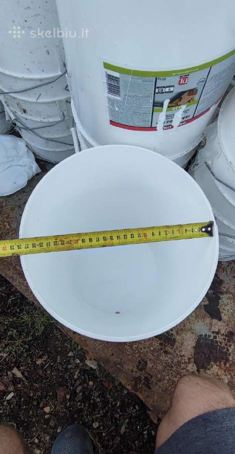 Parduodami kibirai 20ltr - nuotraukos Nr. 3