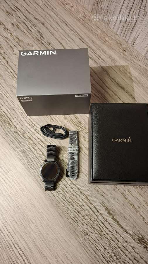 Garmin Fenix 7 Sapphire Solar - nuotraukos Nr. 2