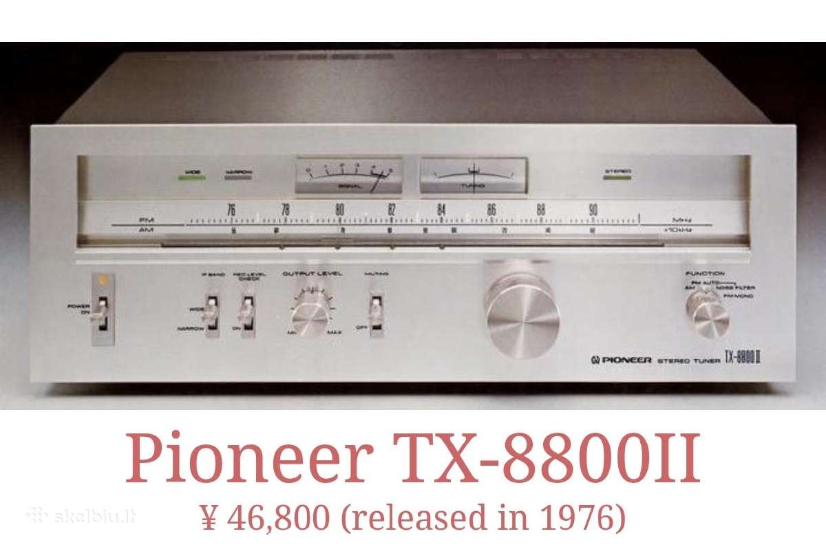 Pioneer Sa-8800ii, Tx-8800ii, Ct-400m - nuotraukos Nr. 4