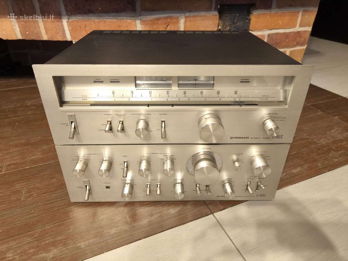 Pioneer Sa-8800ii stiprintuvas, Tx-8800ii tiuneris - nuotraukos Nr. 6