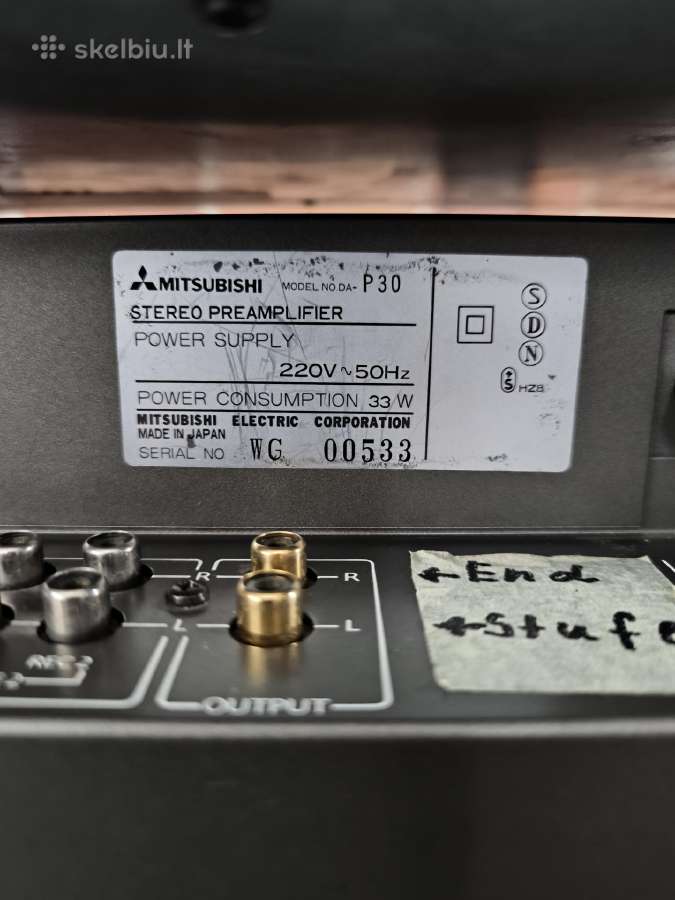 Mitsubishi Da-a30, Da-p30, Da-f30 komplektas - nuotraukos Nr. 6