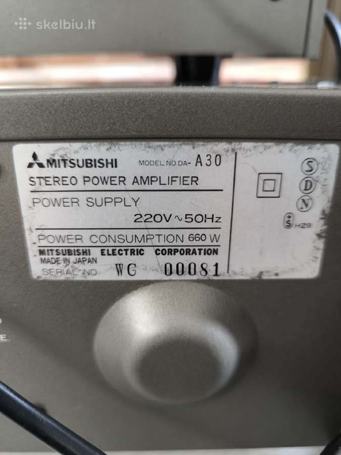 Mitsubishi Da-a30, Da-p30, Da-f30 komplektas - nuotraukos Nr. 7