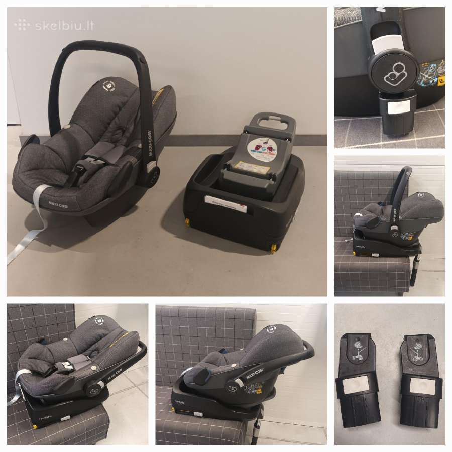 Maxi cosi Pearl auto kedute + Pebble + baze isofix - nuotraukos Nr. 2