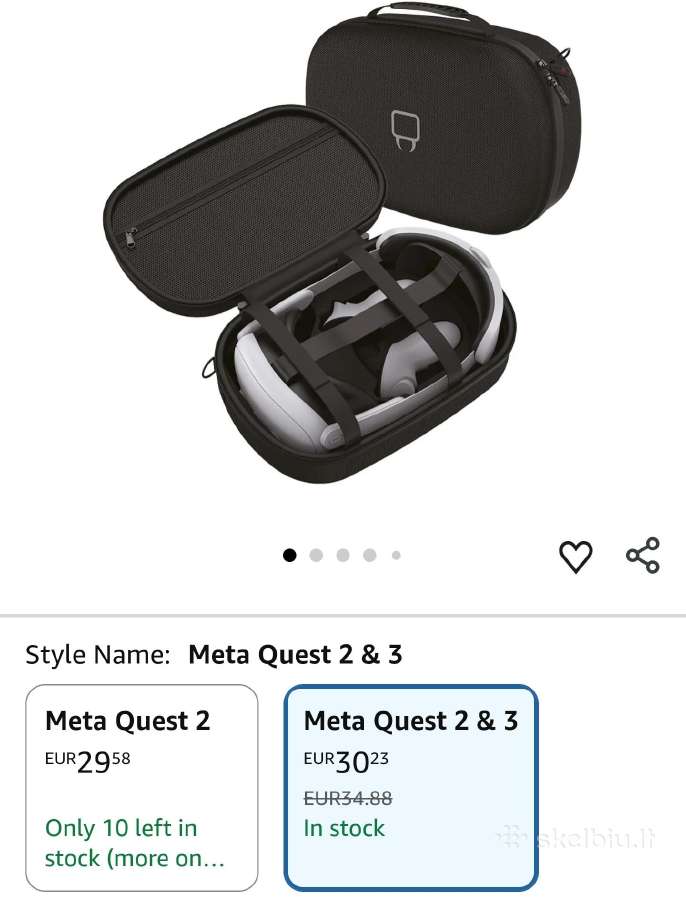 Meta quest 3 (512gb) 4k/HD - nuotraukos Nr. 7