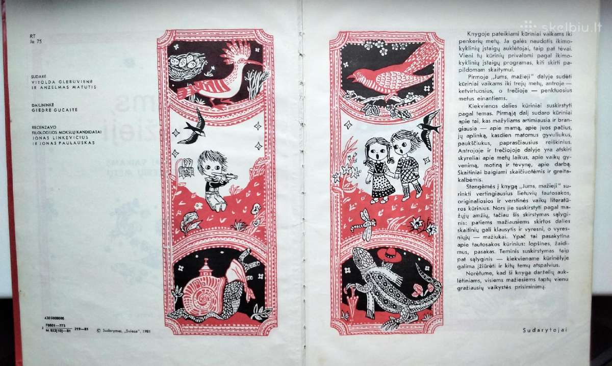 Jums, mažieji (1981), Mažųjų skaitiniai (1986) - nuotraukos Nr. 4