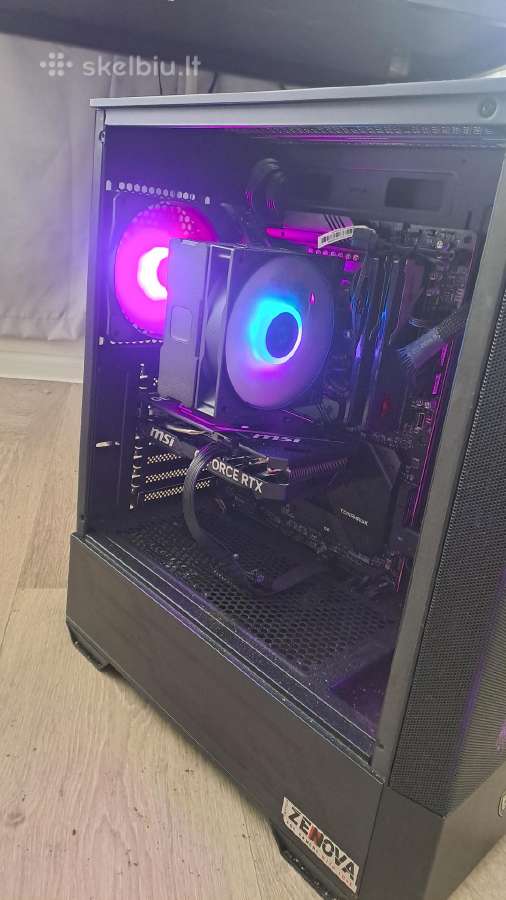 Ryzen 5 7600x Rtx / 4060 Ti 16gb / 16gb Ddr5 / 1tb - nuotraukos Nr. 4
