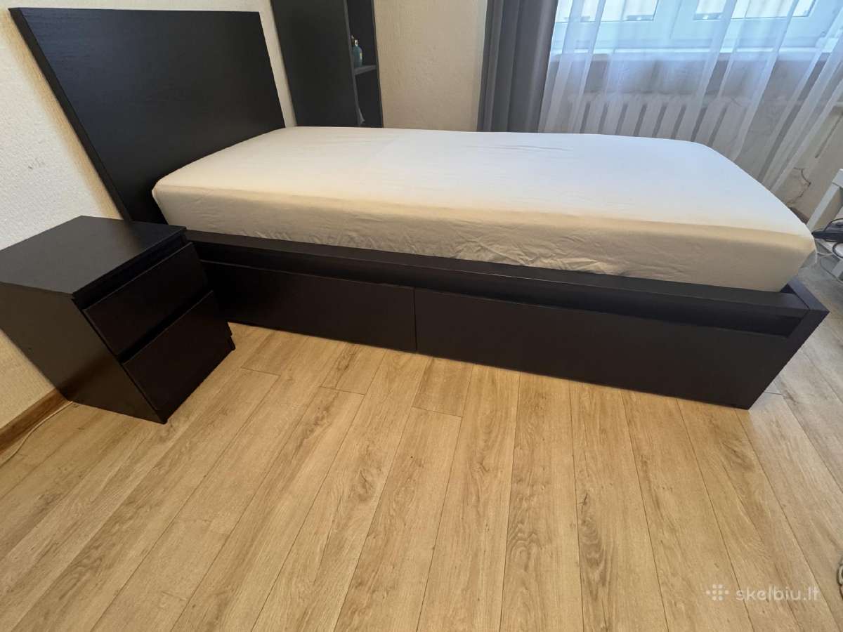 Lova Malm 90x200 - nuotraukos Nr. 2