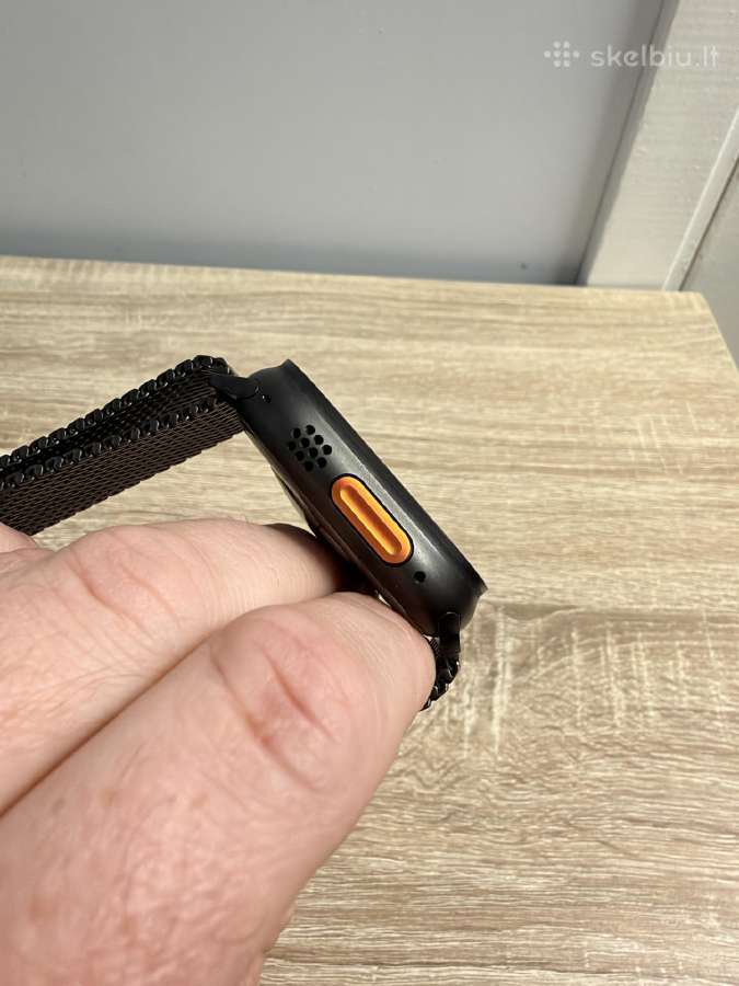 Apple Watch Ultra 2 su Titanium Milanese Loop - nuotraukos Nr. 3