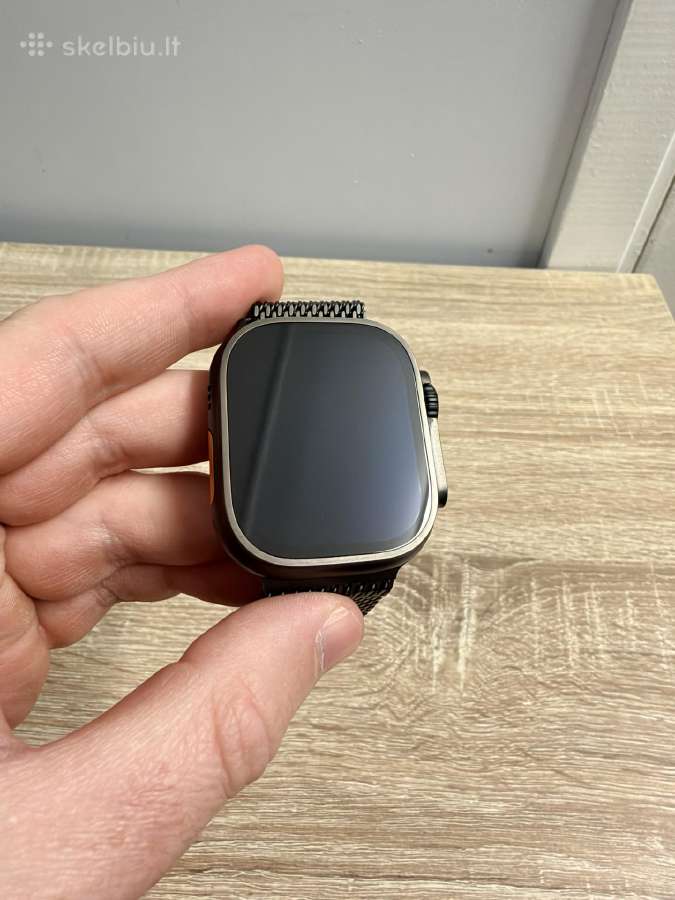 Apple Watch Ultra 2 su Titanium Milanese Loop - nuotraukos Nr. 4
