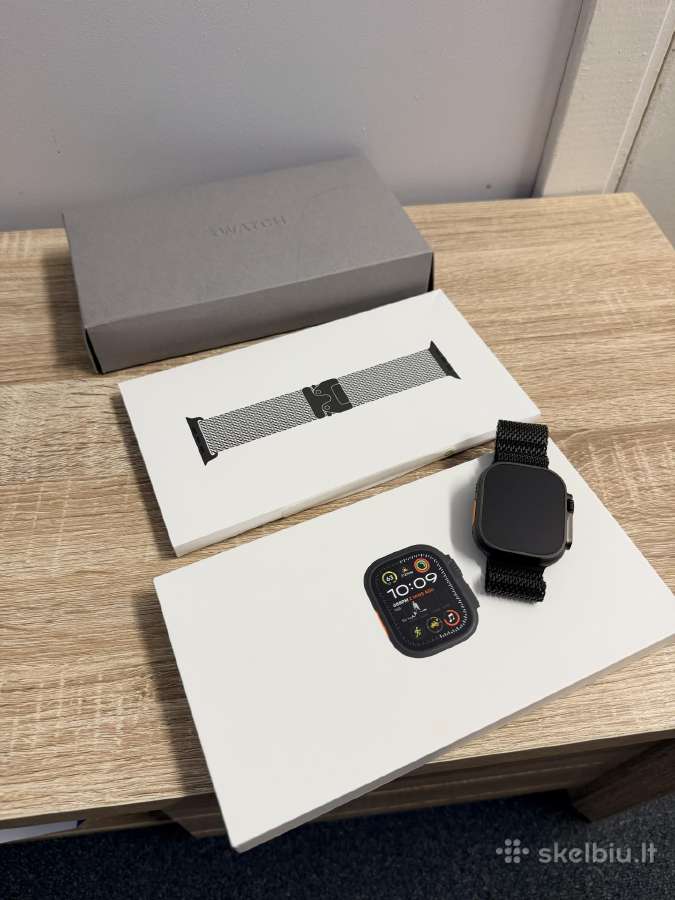 Apple Watch Ultra 2 su Titanium Milanese Loop - nuotraukos Nr. 6