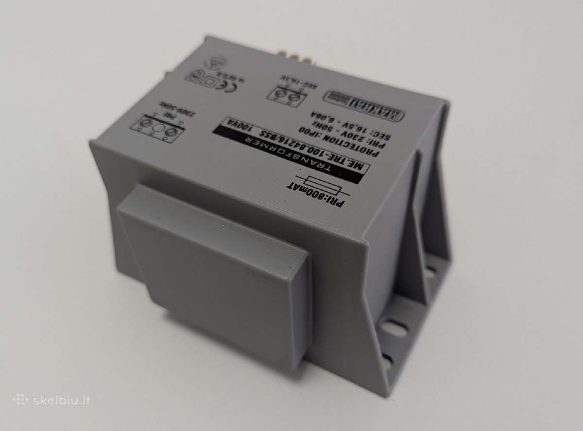 Transformatorius 230v-16,5v 6,06a - nuotraukos Nr. 3