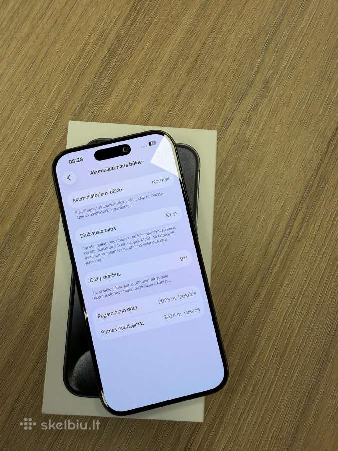 iPhone 15 Pro - nuotraukos Nr. 5