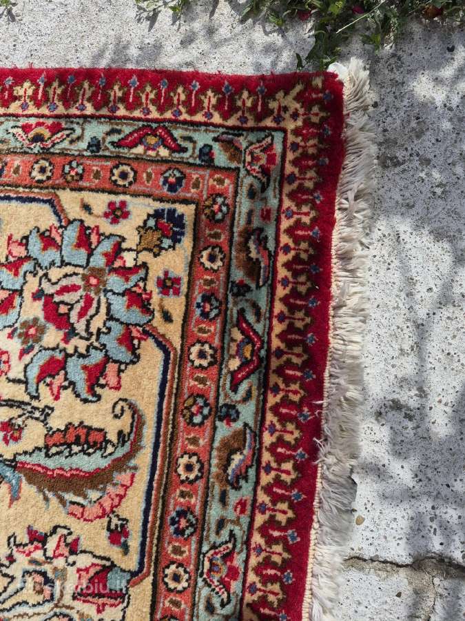 Autentiškas persiškas Tabriz kilimas 338 300 cm - nuotraukos Nr. 7