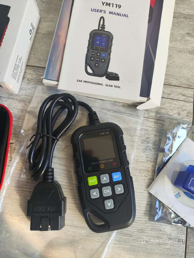 Įvairios automobilių diagnostikos Obd skaitytuvai - nuotraukos Nr. 3