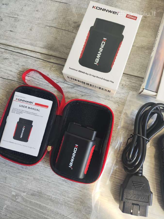 Įvairios automobilių diagnostikos Obd skaitytuvai - nuotraukos Nr. 4