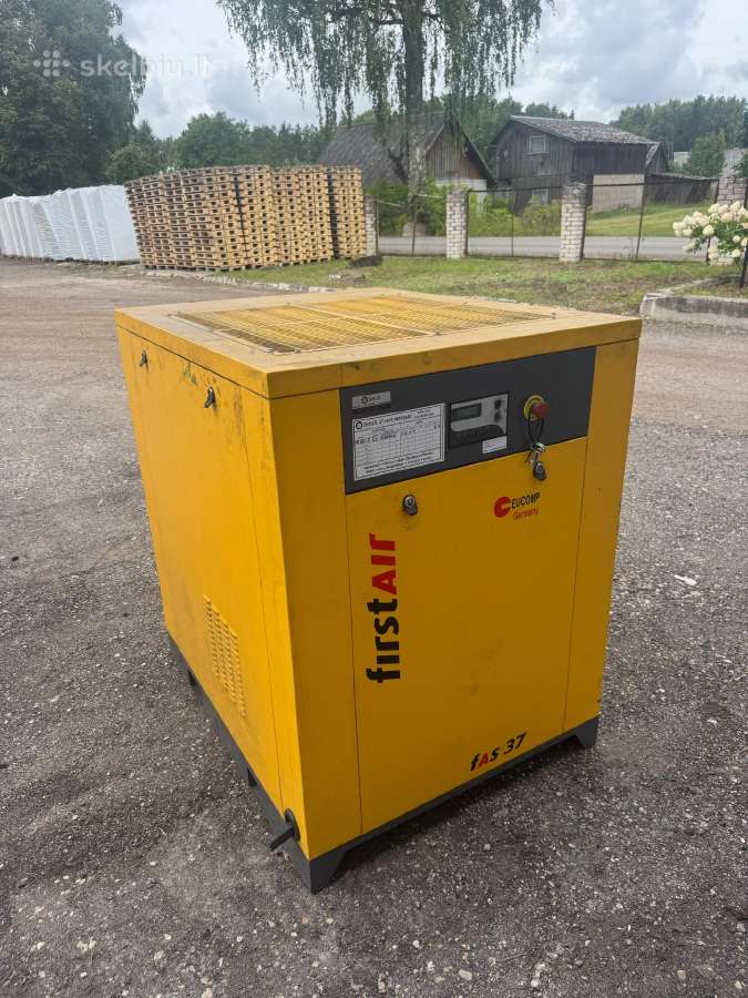Sraigtinis oro kompresorius firstair Fas37, 37 kw - nuotraukos Nr. 2