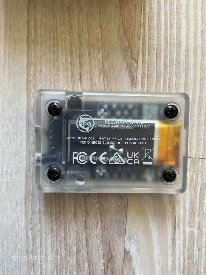 Ble Shark Nano pentesteriu irenginys - nuotraukos Nr. 3