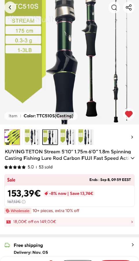 Kuying Teton Ttc-510s casting - nuotraukos Nr. 6