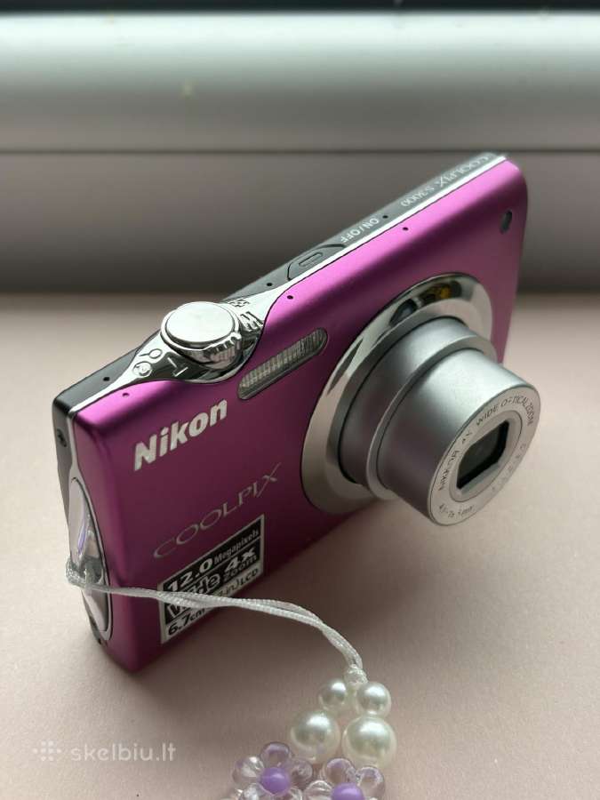 Kamera Nikon Coolpix S3000 - nuotraukos Nr. 4