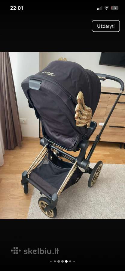 Cybex priam 3in1 by Jeremy Scott - nuotraukos Nr. 2