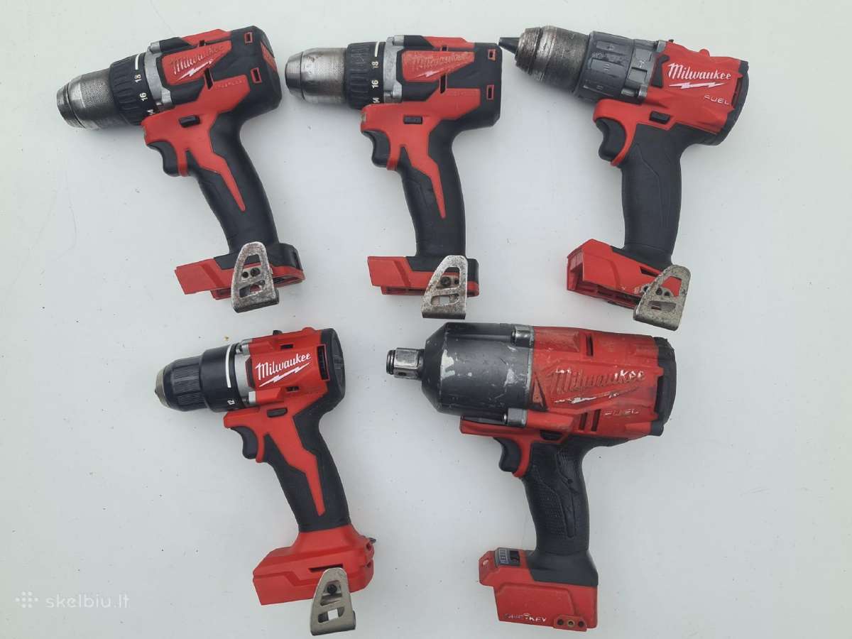 Dewalt Hikoki Hilti Bosch Milwaukee Makita Wurth - nuotraukos Nr. 3