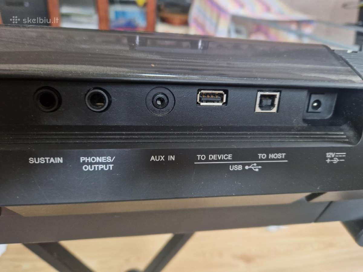 Sintezatorius Yamaha E453 - nuotraukos Nr. 3
