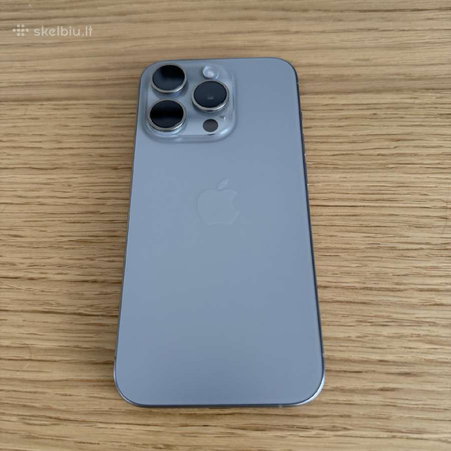 iPhone 15 Pro 128gb - nuotraukos Nr. 3