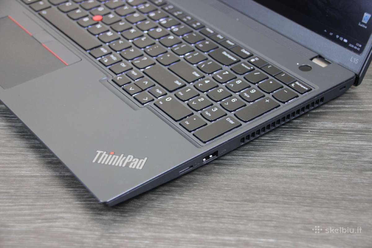 Lenovo L15 Gen3 R5 Pro 5675u 16gb fhd us klav. - nuotraukos Nr. 4