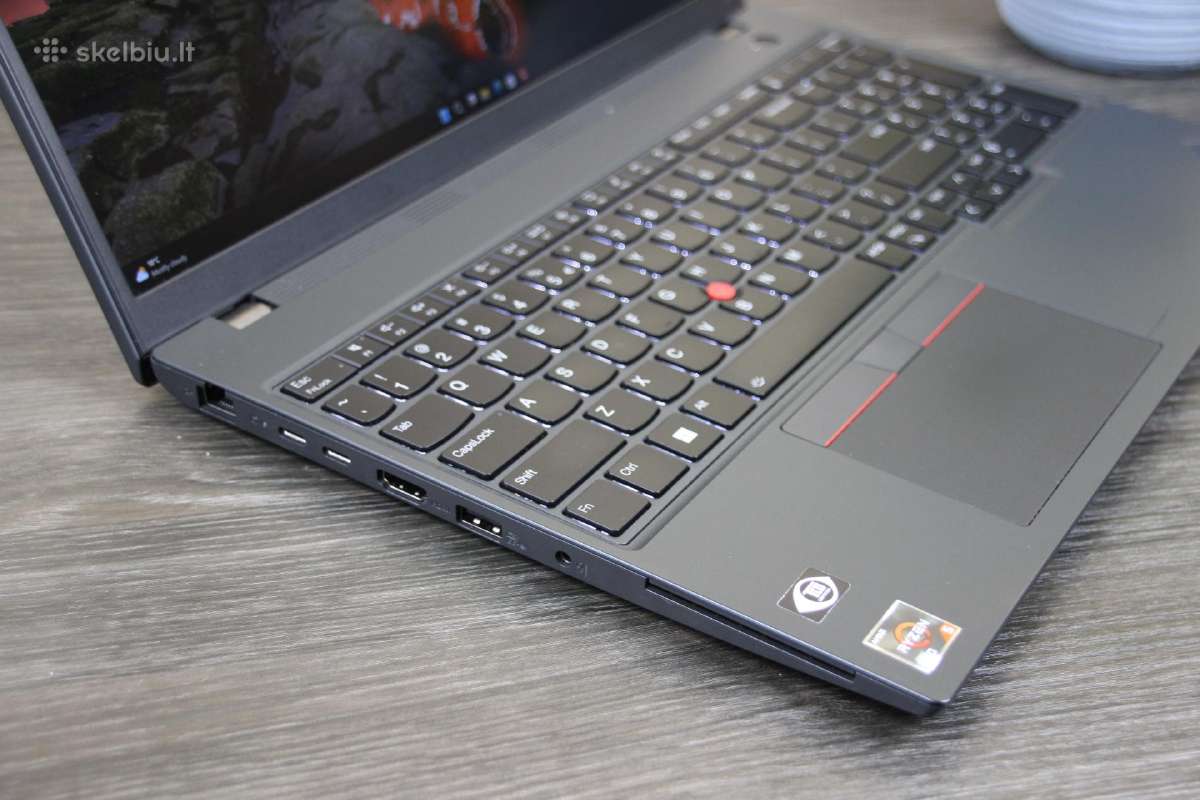 Lenovo L15 Gen3 R5 Pro 5675u 16gb fhd us klav. - nuotraukos Nr. 6
