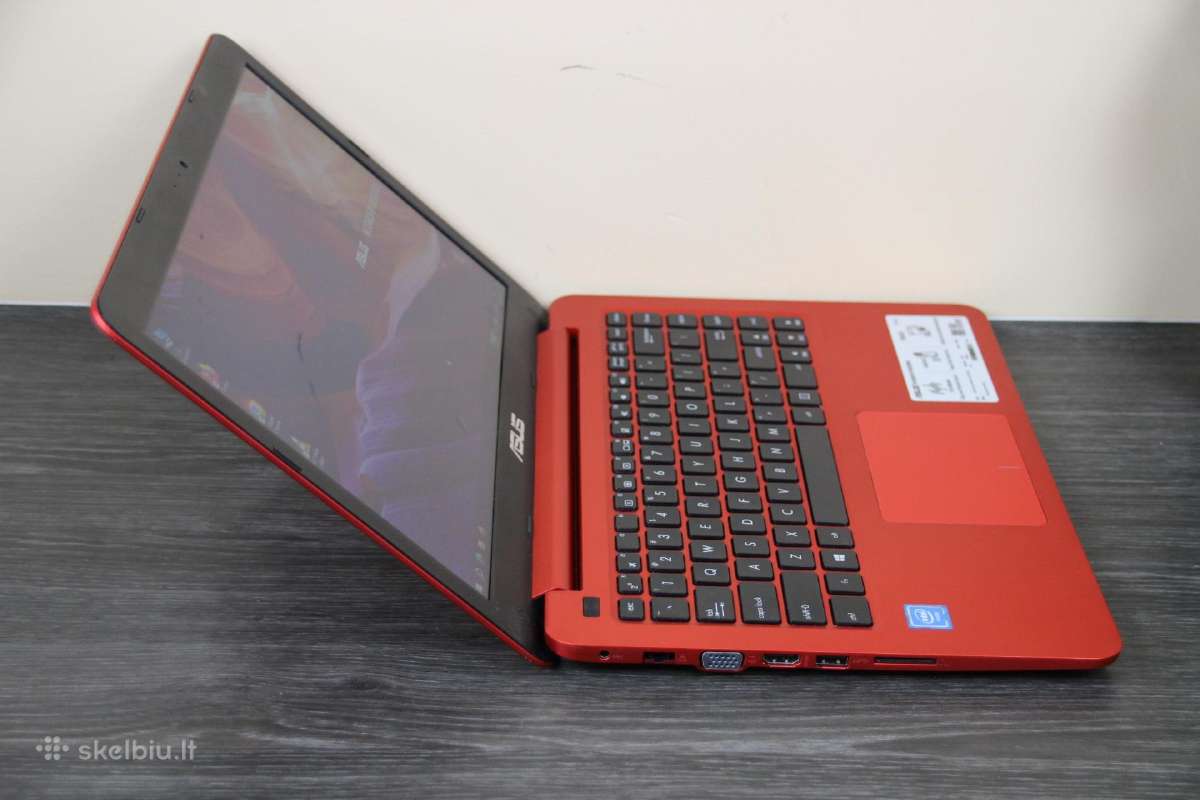 Raudonas Asus E402s 250 GB SSD geras akum. - nuotraukos Nr. 9