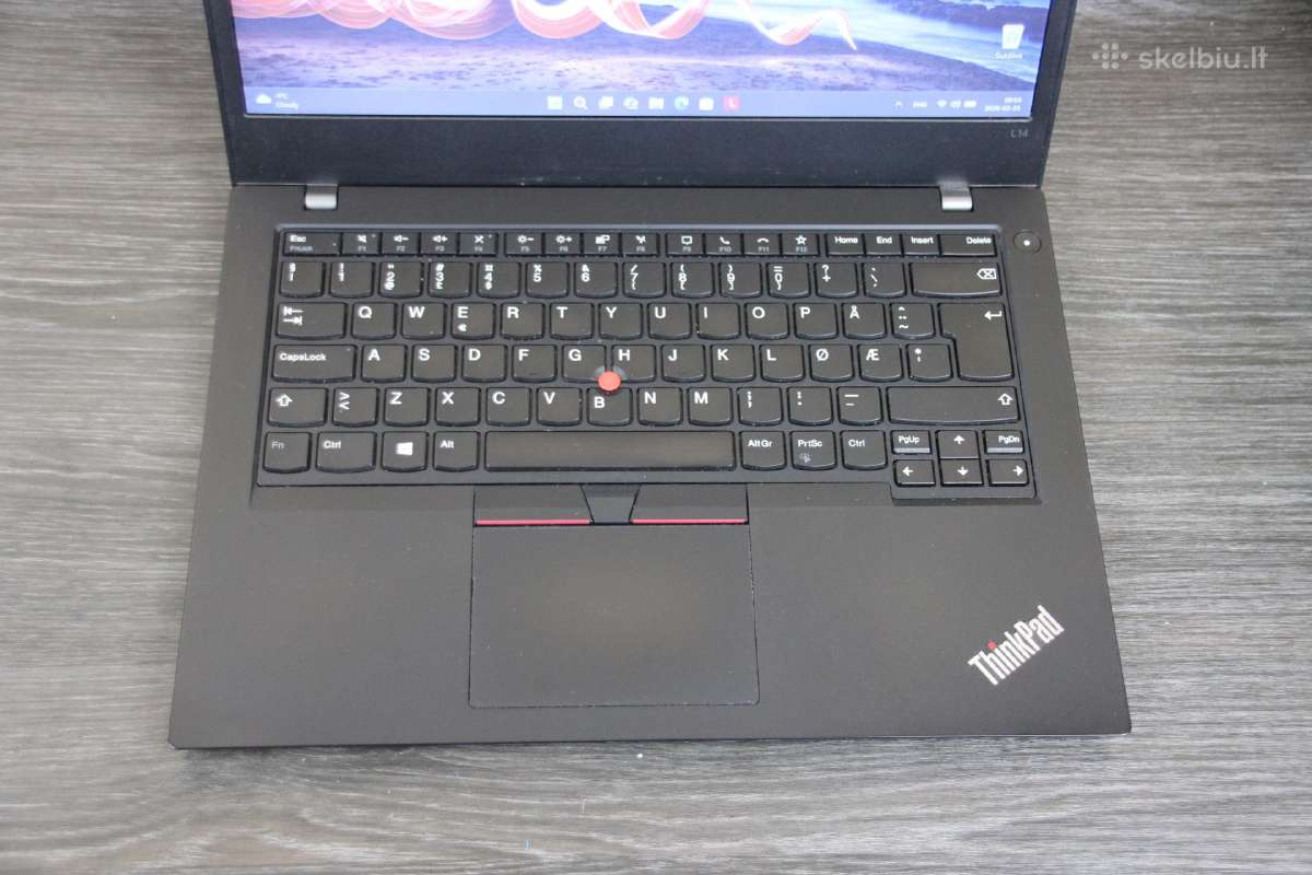 Lenovo Thinkpad L14 Gen1 Amd 12gb 256 nvme - nuotraukos Nr. 2