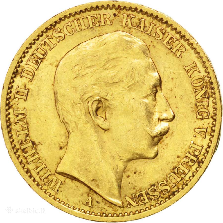 Perku Prusijos auksines monetas!