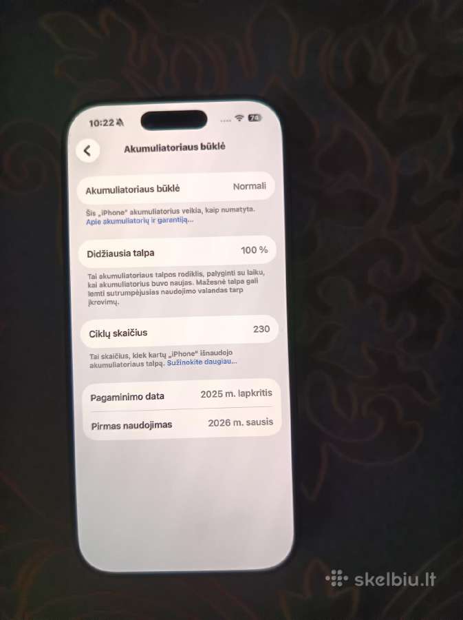 iPhone 17 Pro 256gb - nuotraukos Nr. 3
