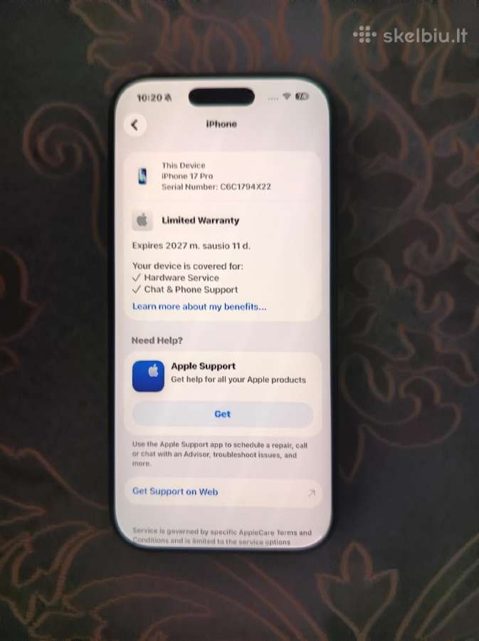 iPhone 17 Pro 256gb - nuotraukos Nr. 6