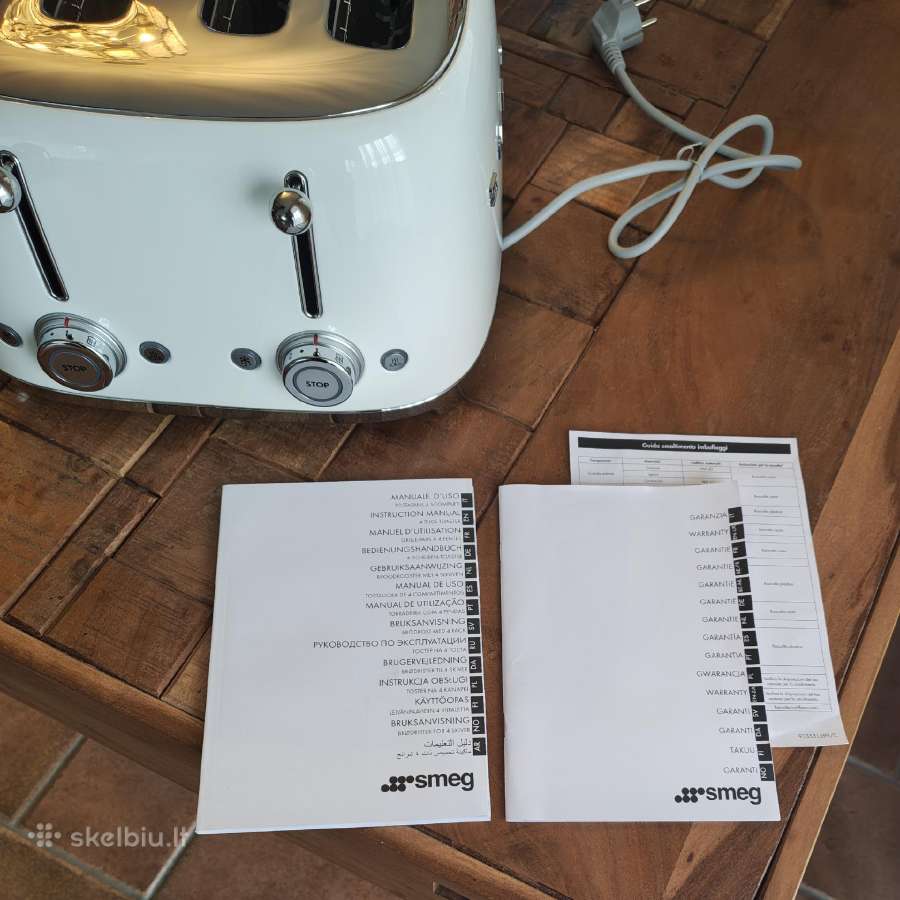 Smeg tosteris Tsf03wheu - nuotraukos Nr. 9