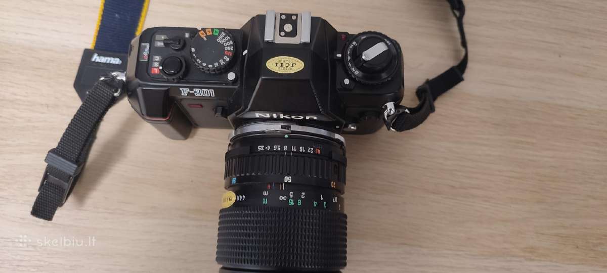 Juostinis nikon f301 su dviem objetyvais - nuotraukos Nr. 2