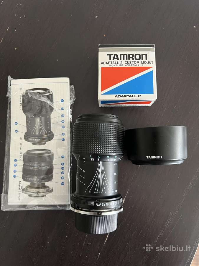 Tamron Adaptall-2 70–210mm F/4–5.6 objektyvas - nuotraukos Nr. 2
