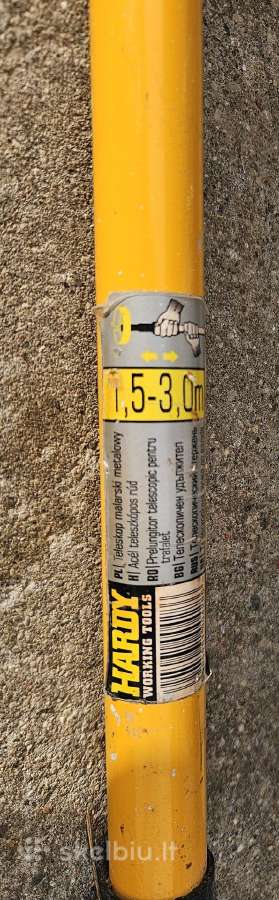 Teleskopinis kotas voleliui 1,5-3,0m - nuotraukos Nr. 2