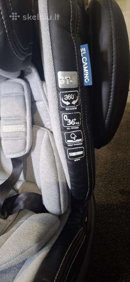 Hamilton isofix 360 0-36kg - nuotraukos Nr. 2
