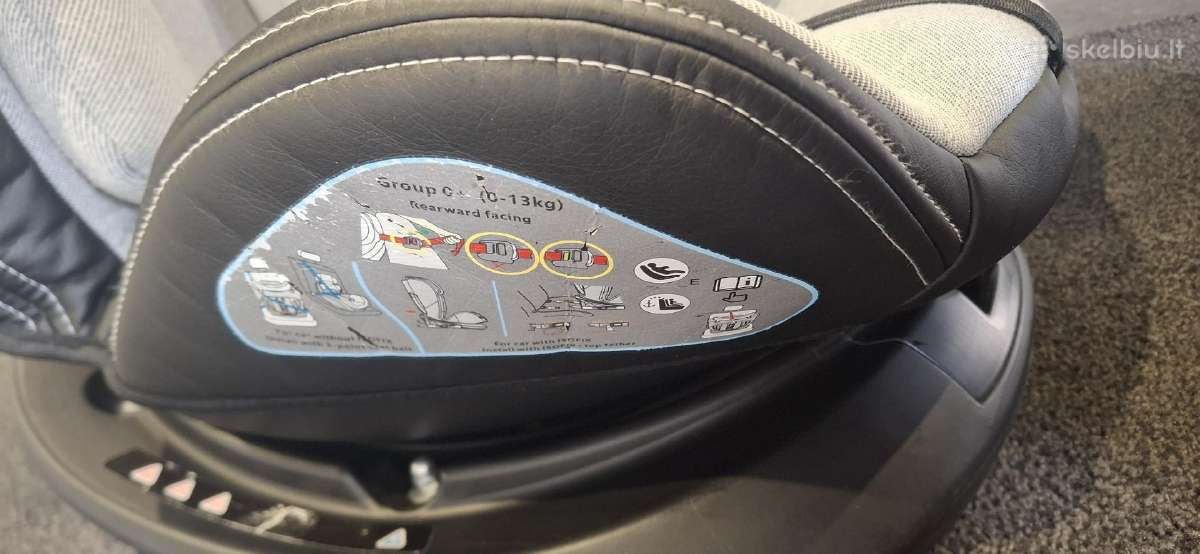 Hamilton isofix 360 0-36kg - nuotraukos Nr. 3