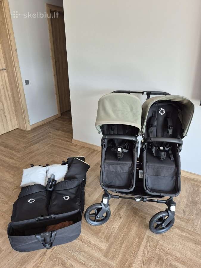 Bugaboo Donkey 5 twin dvynių vežimėlis - nuotraukos Nr. 2
