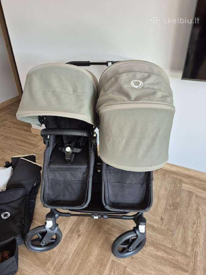 Bugaboo Donkey 5 twin dvynių vežimėlis - nuotraukos Nr. 3