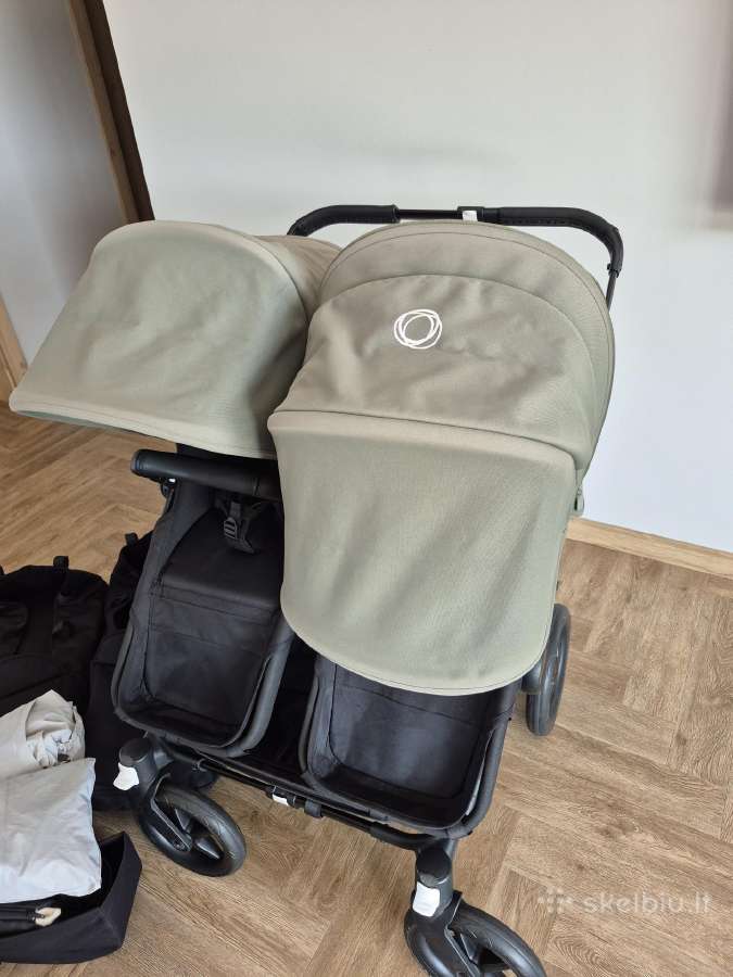 Bugaboo Donkey 5 twin dvynių vežimėlis - nuotraukos Nr. 13