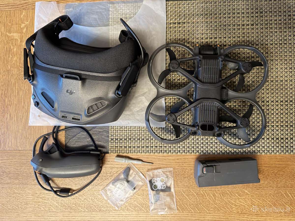 Dji Avata 2 Fly Smart Combo su 1bat. - nuotraukos Nr. 3