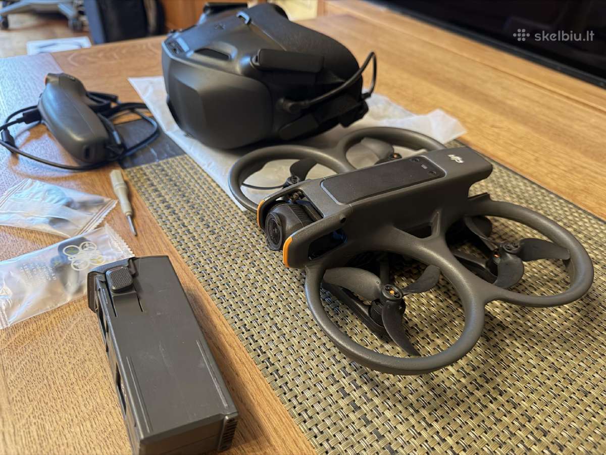 Dji Avata 2 Fly Smart Combo su 1bat. - nuotraukos Nr. 4