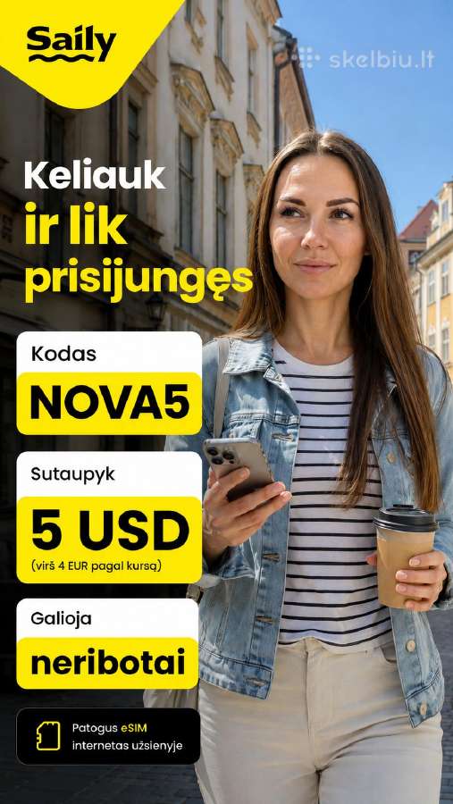 Saily esim nuolaidos kodas Nova5 - 5$ (virš 4€) ! - nuotraukos Nr. 4