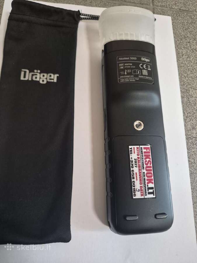 Alkoholio detektorius Drager Alcotest 5000 - nuotraukos Nr. 2