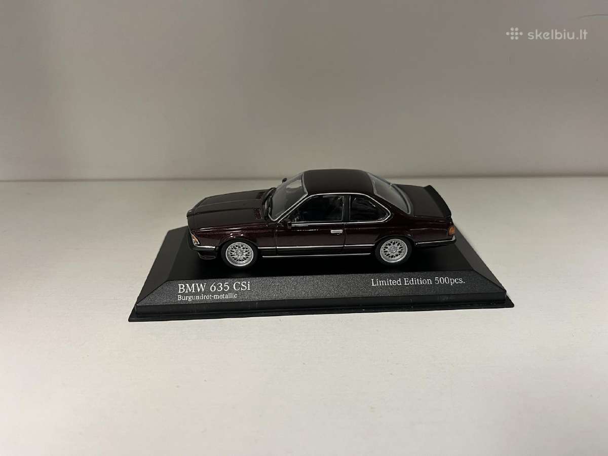 Kolekciniai modeliukai-bmw 635 - nuotraukos Nr. 2